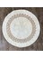 Krem Renk Peluş Halı & Paspas 150 x 150 cm 5