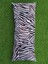 Zebra Baskılı Dana Derisi Yastık 30 x 70 cm 4