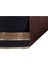 Gold Varaklı Siyah Peluş Halı 120 x 180 cm 3