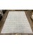 Kareli Gri Renk Yumuşak Çocuk Odası Peluş Halı 80 x 150 cm 5