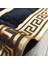 Siyah Gold Bordürlü Peluş Halı 240 x 340 cm 4