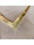 Krem Gold Bordürlü Peluş Halı 200 x 300 Cm 5