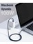 Super Şarj 1.2mt 100W Type-C To Type-C Şarj Data Kablosu Macbook Notebook Laptop Şarj Kablosu 5