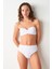 Angela High Leg Bikini Tek Alt Beyaz 239203 1