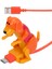 Sokak Köpek Telefon Şarj Cihazı Kablosu Komik Hareketli Humping Köpek Tip-C Kablosu - Turuncu (Yurt Dışından) 1