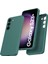Samsung Galaxy S23+ İçin İnce Sıvı Silikon Telefon Kılıfı - Koyu Yeşil (Yurt Dışından) 1