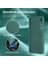 Samsung Galaxy S23+ İçin İnce Sıvı Silikon Telefon Kılıfı - Koyu Yeşil (Yurt Dışından) 4