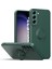 Samsung Galaxy S23+ İçin İnce Silikon Yüzük Stand Telefon Kılıfı - Yeşil (Yurt Dışından) 1