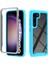 Samsung Galaxy S23 İçin Hibrit Bumper Tam Koruma Telefon Kılıfı - Mavi (Yurt Dışından) 1