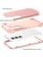 Samsung Galaxy S23+ İçin Yumuşak Silikon Sert Pc Tampon Telefon Kılıfı - Pembe Altın (Yurt Dışından) 4