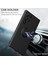 Samsung Galaxy S23 Ultra İçin İnce Silikon Yüzük Stand Telefon Kılıfı - Turkuaz (Yurt Dışından) 3