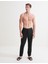 Regular Fit Yumuşak Dokulu Pijama Altı 1