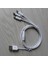 Type Tip Konektörlü 3'ü 1 Arada Şarj Kablosu Universal Sync Charger Adaptörü - Siyah (Yurt Dışından) 3