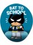 Batman - Bat To School Bilek Destekli Mousepad Model - 1 Oval 2