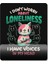 Kedi - I Don't Worry About Loneliness Bilek Destekli Mousepad Model - 1 2