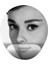 Audrey Hepburn Bilek Destekli Mousepad Model - 1 Oval 2