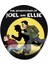 The Last Of Us Dizi - Joel & Ellie Bilek Destekli Mousepad Model - 1 Oval 2