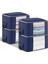 4x 60X43X35CM 90L Saklama Torbaları Mavi (Yurt Dışından) 1
