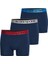 Erkek Boxer 3'lü Paket Modern Basics 9471 - Lacivert 1