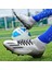 Erkek Spor Futbol Ayakkabısı Krampon - Gri (Yurt Dışından) 2