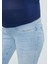 Kadın Vanessa Açık Mavi Eskitilmiş Jean Pantolon 1043284482 5
