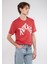 Erkek Rocks Baskılı Kırmızı Tişört 0611133-70985 2