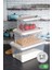 Aes Home Infinity Çok Amaçlı Kilitli Saklama Kabı Buz Beyaz 2.5 Lt x 1 Adet - 5 Lt x 1 Adet - 9 Lt x 1 Adet(3 'lü Set) 1
