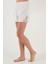 Dantelli V Yaka Ip Askılı Mini Şortlu Pijama Takımı Bayan Pijama Takımı 6110300 5