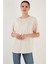 Bisiklet Yaka Oversize Esnek Dokulu Bluz Bayan Bluz 5864528 4