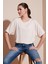Bisiklet Yaka Oversize Esnek Dokulu Bluz Bayan Bluz 5864528 1