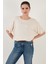 Bisiklet Yaka Oversize Esnek Dokulu Bluz Bayan Bluz 5864528 2