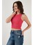 % 100 Pamuk Fitilli Super Crop Örme Atlet Bayan Atlet 5864215 3