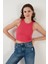 % 100 Pamuk Fitilli Super Crop Örme Atlet Bayan Atlet 5864215 4