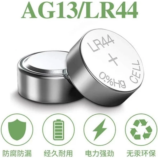 20 Adet AG13/LR44/357A Düğme Saat Pil Oyuncak Pili Alkalin