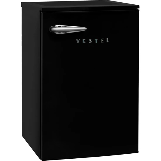 Vestel Retro SB14301 Buzdolabı Siyah