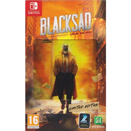 Microids Blacksad Under The Skin Limited Edition Nintendo Switch