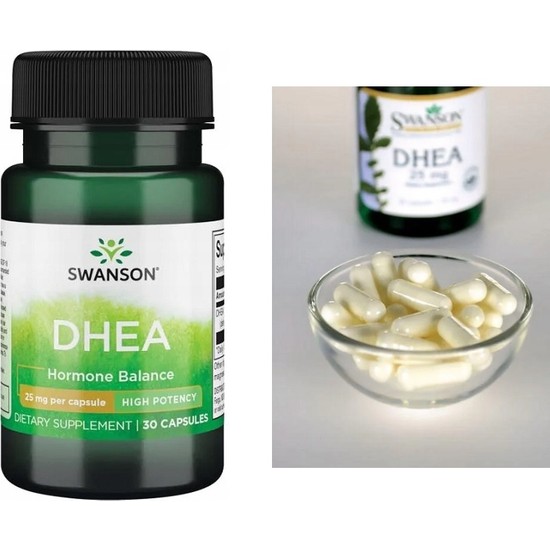Swanson Dhea 25 mg 30 Kapsül Hormone Balance Fiyatı