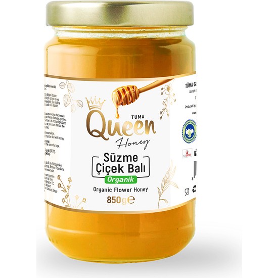 Queen Honey Süzme Bal 850 gr + Queen Honey Karakovan Balı Fiyatı