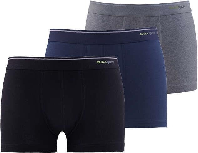 Blackspade Erkek Boxer Kısa Boy Pamuklu 3'lü Paket 9670 görsel 8