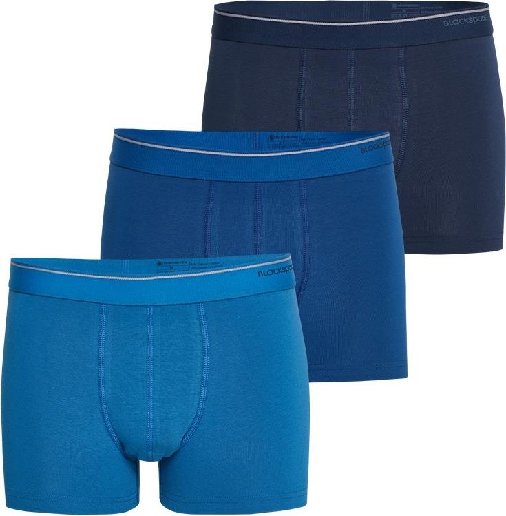 Blackspade Erkek Boxer Kısa Boy Pamuklu 3'lü Paket 9670