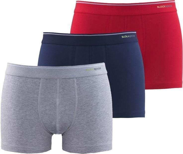 Blackspade Erkek Boxer Kısa Boy Pamuklu 3'lü Paket 9670 görsel 3