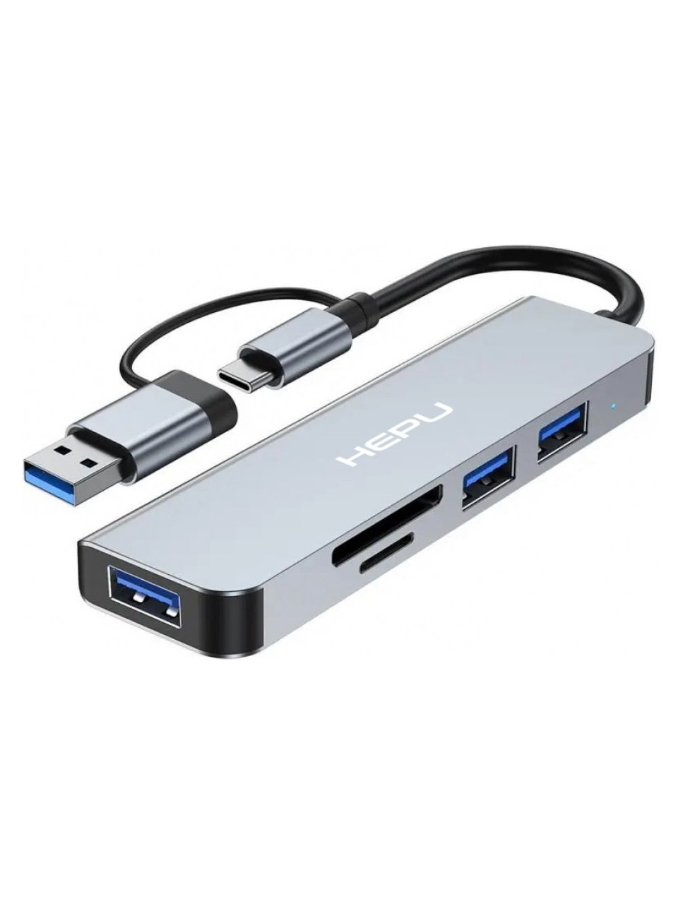 Hobimtek USB-C Hub 5in1 (USB 3.0 tabanlı)