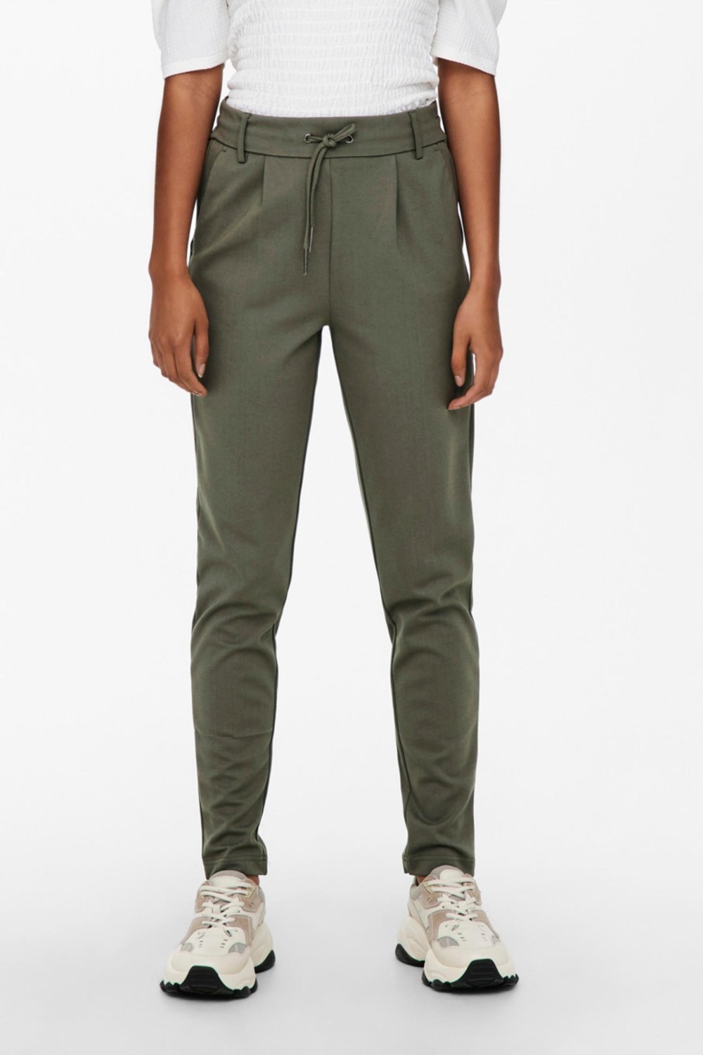 Only 15115847-23Y Onlpoptrash Lıfe Easy Col Pant Pnt Noos Kadın Pantolon görsel 6