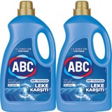 Abc Sıvı Çamaşır Deterjan Leke Karşıtı 2li