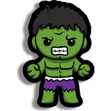 Wonder Like Hulk Ahşap Mini Rozet