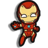 Wonder Like Iron Man Ahşap Mini Rozet