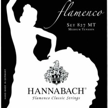 Hannabach 827 mt Flamenko Gitar Teli (Alt 3lü Set)