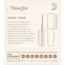 D'Addario Rico M.lurie RML10BCL350 Sib Klarnet Kamışı No:3,5