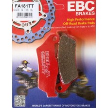 Ebc FA181TT 2019-2021 Ducati Multistrada 950 S Arka Fren Balatası Karbon Balata
