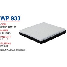 Wunder Fıltre Polen ( Nıssan : Almera Iı Prımera Iıı )